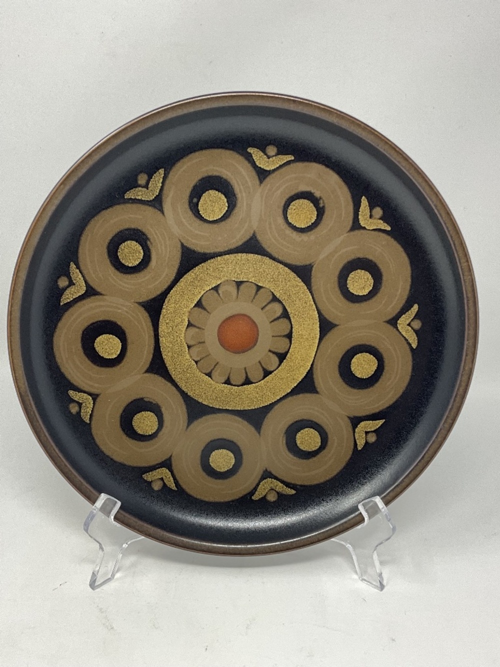 Denby Arabesque (retired) Stoneware Dinner Plate (15 available $45 EACH)